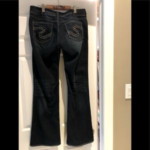 Silver Jeans Stretch Denim Suki Boot Cut Jeans